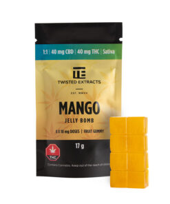 Twisted Extracts - Mango 1:1 Jelly Bomb (Sativa)