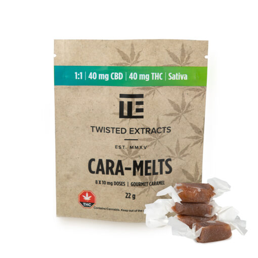 Twisted Extracts - 1:1 Sativa/CBD Cara-Melts