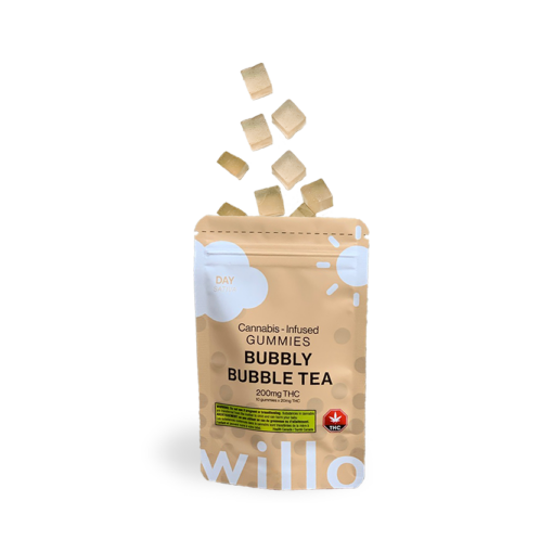 Willo Gummies - Bubbly Bubble Tea (200mg Day/Focus/Energy)