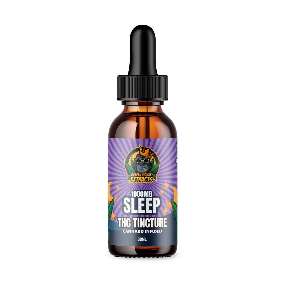 Golden Monkey Extracts – THC Tincture – Sleep 1000MG