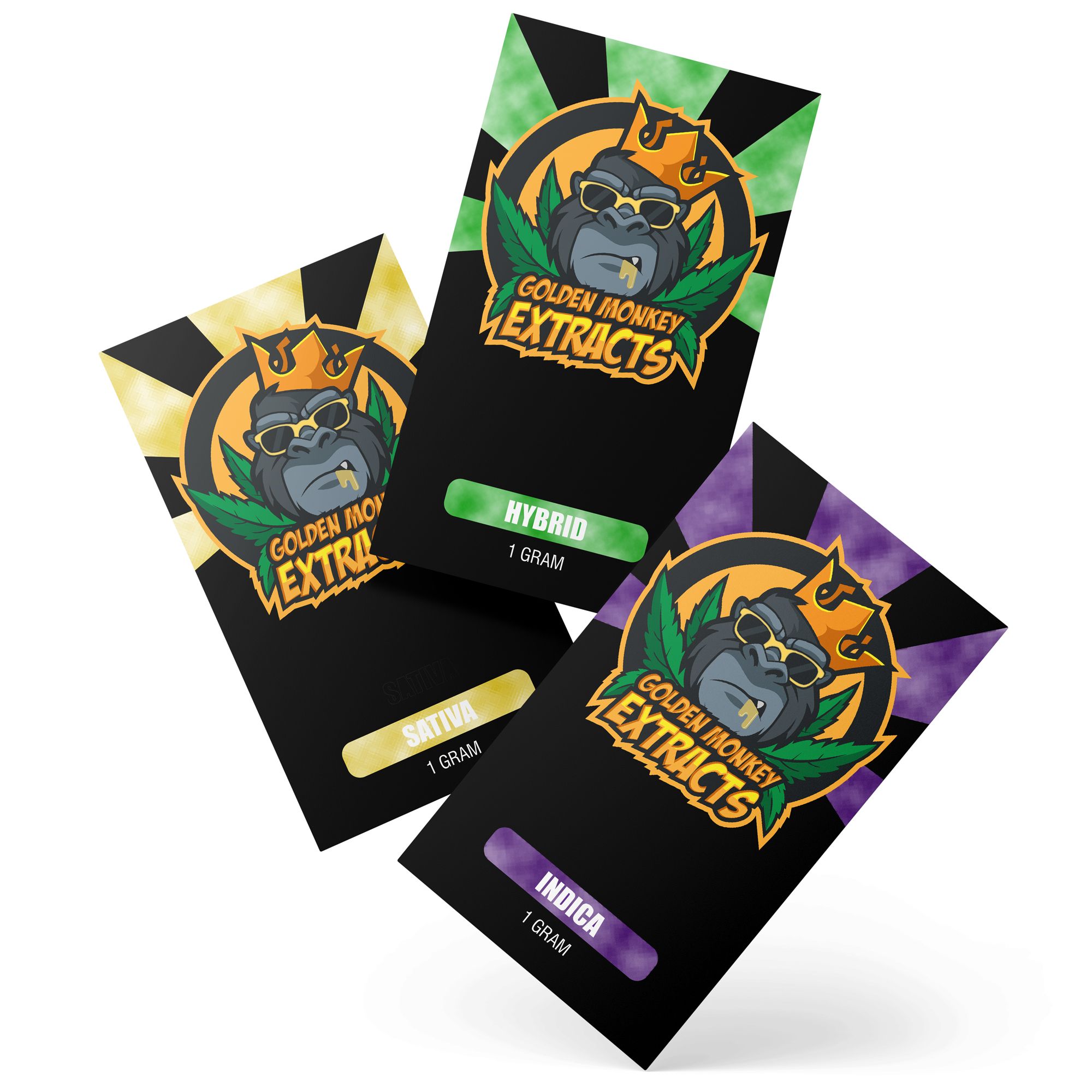 Golden Monkey Extracts - Shatter