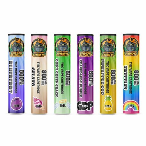 Golden Monkey Extracts - Cartridges (1000mg)