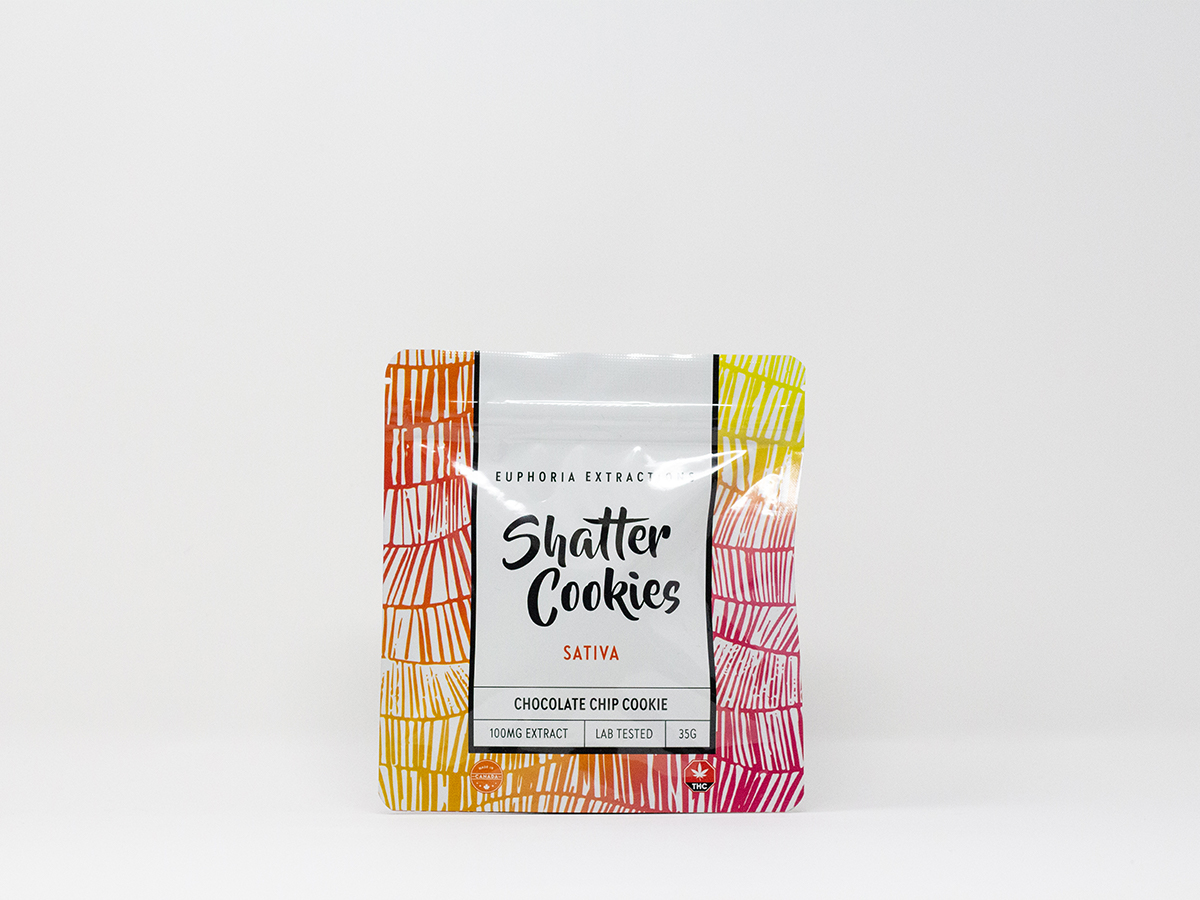 Euphoria Extractions - Shatter Cookies (Sativa 100mg)