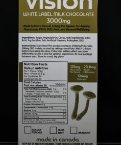 Vision Microdose Edible Chocolate (2500mg Psilocybin) - Image 9