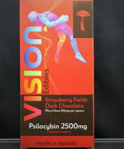 Vision Microdose Edible Chocolate (2500mg Psilocybin) - Image 5