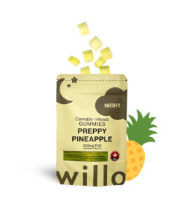 Willo Gummies - Preppy Pineapple (200mg Night/Relax/Sleep)