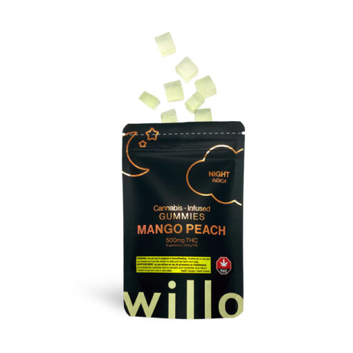 Willo Gummies - Mango Peach (500mg Night/Relax/Sleep)