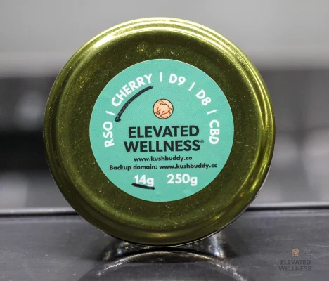 Elevated Wellness 14g Bulk Cherry Oil jar