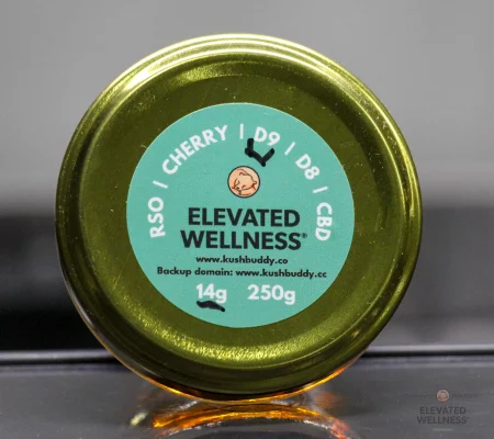 Elevated Wellness 14g Delta 9 THC Distillate Jar