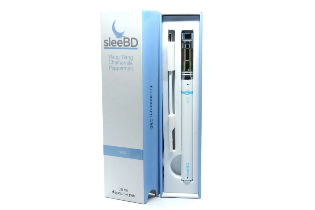 SleeBD - Disposable CBD Pen - Rest (500mg Full Spectrum CBD)