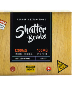 Euphoria Extractions - Shatter Bombs (Indica 1200mg) - Image 3