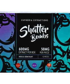 Euphoria Extractions - Shatter Bombs (Indica 600mg) - Image 3