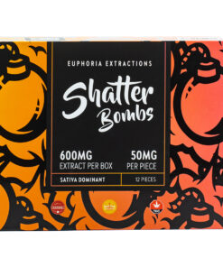 Euphoria Extractions - Shatter Bombs (Sativa 600mg) - Image 3