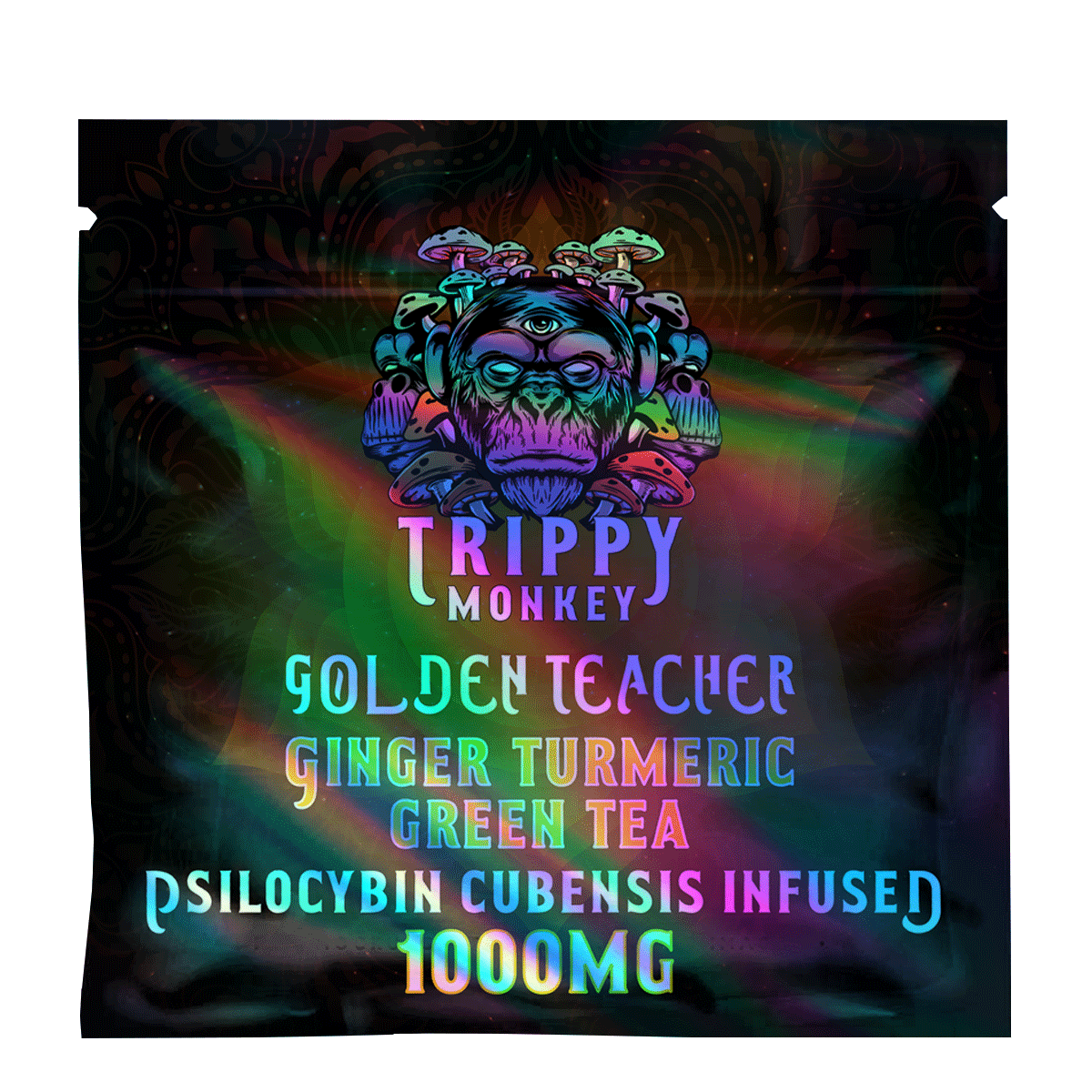 Golden Monkey Extracts - Trippy Monkey Mushroom Tea (1000mg) - Image 3