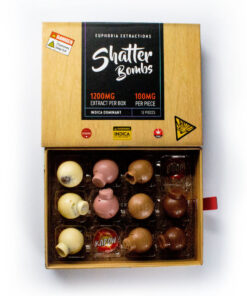 Euphoria Extractions - Shatter Bombs (Indica 1200mg) - Image 2
