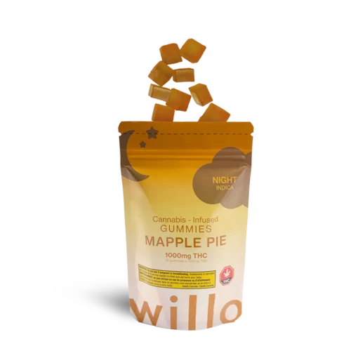 Willo Gummies - Mapple Pie (1000mg Night/Relax/Sleep)