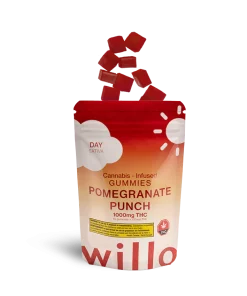 Willo Gummies - Pomegranate Punch (1000mg Day/Focus/Energy)