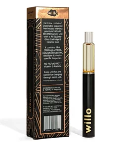 Willo Vapes - THC Disposable Vape (1100mg Indica/Sativa) - Image 2
