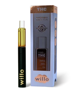 Willo Vapes - THC Disposable Vape (1100mg Indica/Sativa) - Image 3