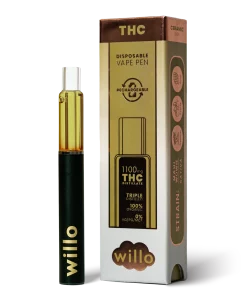 Willo Vapes - THC Disposable Vape (1100mg Indica/Sativa) - Image 6