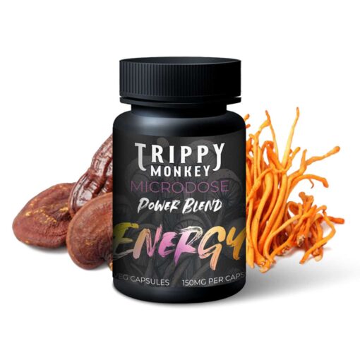 Trippy Monkey - Energy - Power Blend Capsules (4500mg)