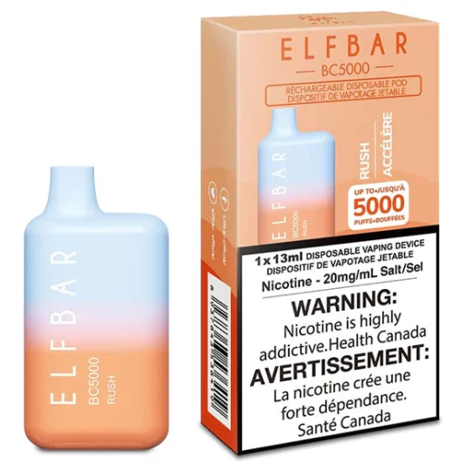 ELFBAR BC5000 Disposable Vape - ENERGY - Elfbar Rechargeable
