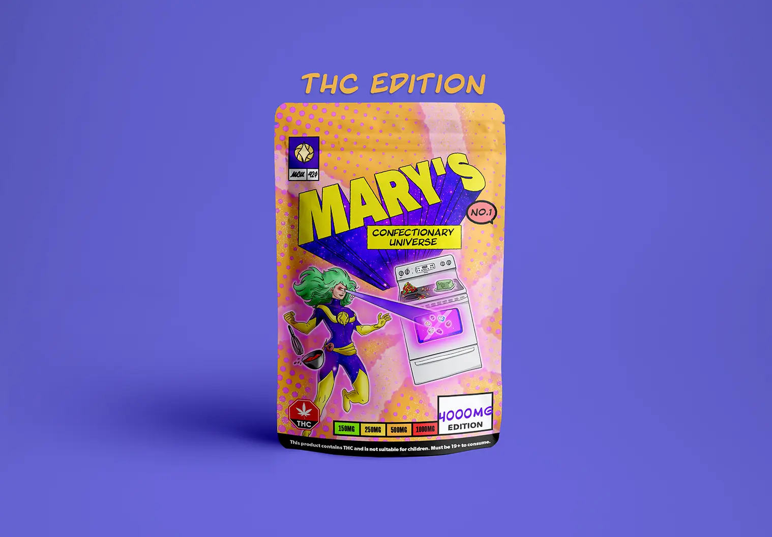 Mary's Confectionary Universe - Galactic Gummies 4000mg (Day/Night)