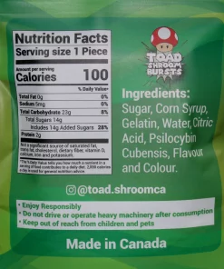 TOAD Shroom Bursts - Magic Mushroom Gummies (4g Psilocybin) - Image 3