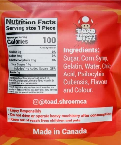 TOAD Shroom Bursts - Magic Mushroom Gummies (4g Psilocybin) - Image 5