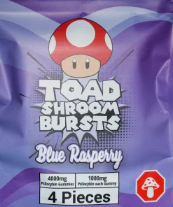 TOAD Shroom Bursts - Magic Mushroom Gummies (4g Psilocybin) - Image 8