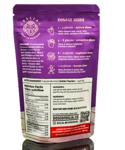 Delia - Psilocybin Gummies - Grape (2000mg) - Image 2
