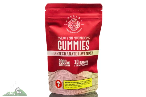 Delia - Psilocybin Gummies - Pomegranate Lavender (2000mg)