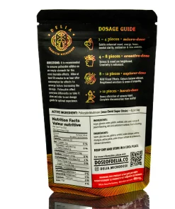 Delia - Psilocybin Gummies - Mango Peach (4000mg) - Image 2