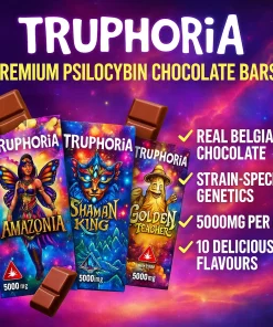 Truphoria mushroom chocolate bars