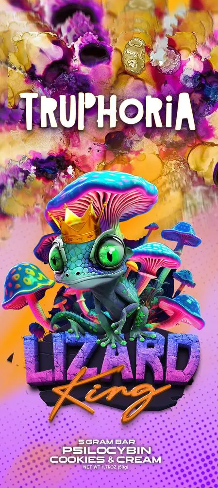 Truphoria magic mushrooms chocolate - lizard king
