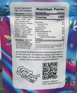 Stoked THC Gummies (2000mg) - Image 3