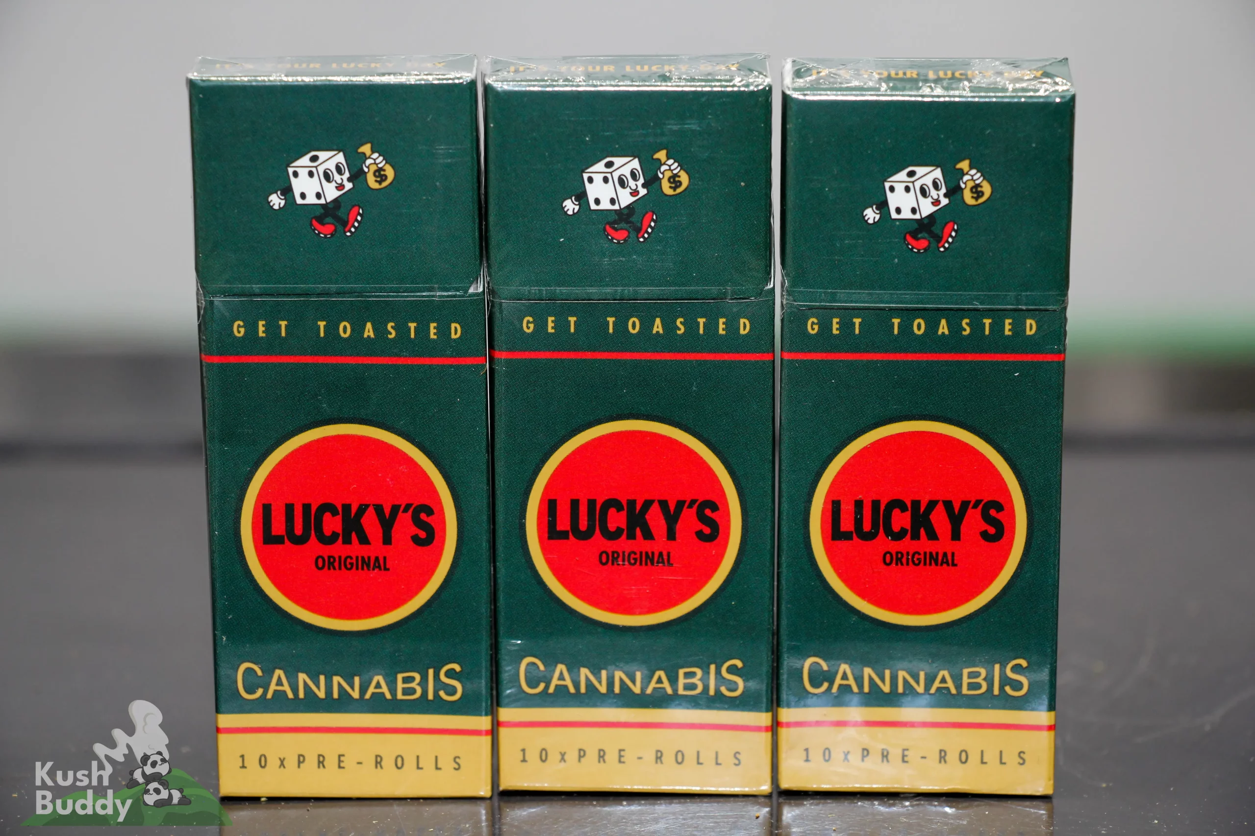 Lucky’s Original – Distillate Infused Pre-Rolls (10x 0.7g) - Image 2