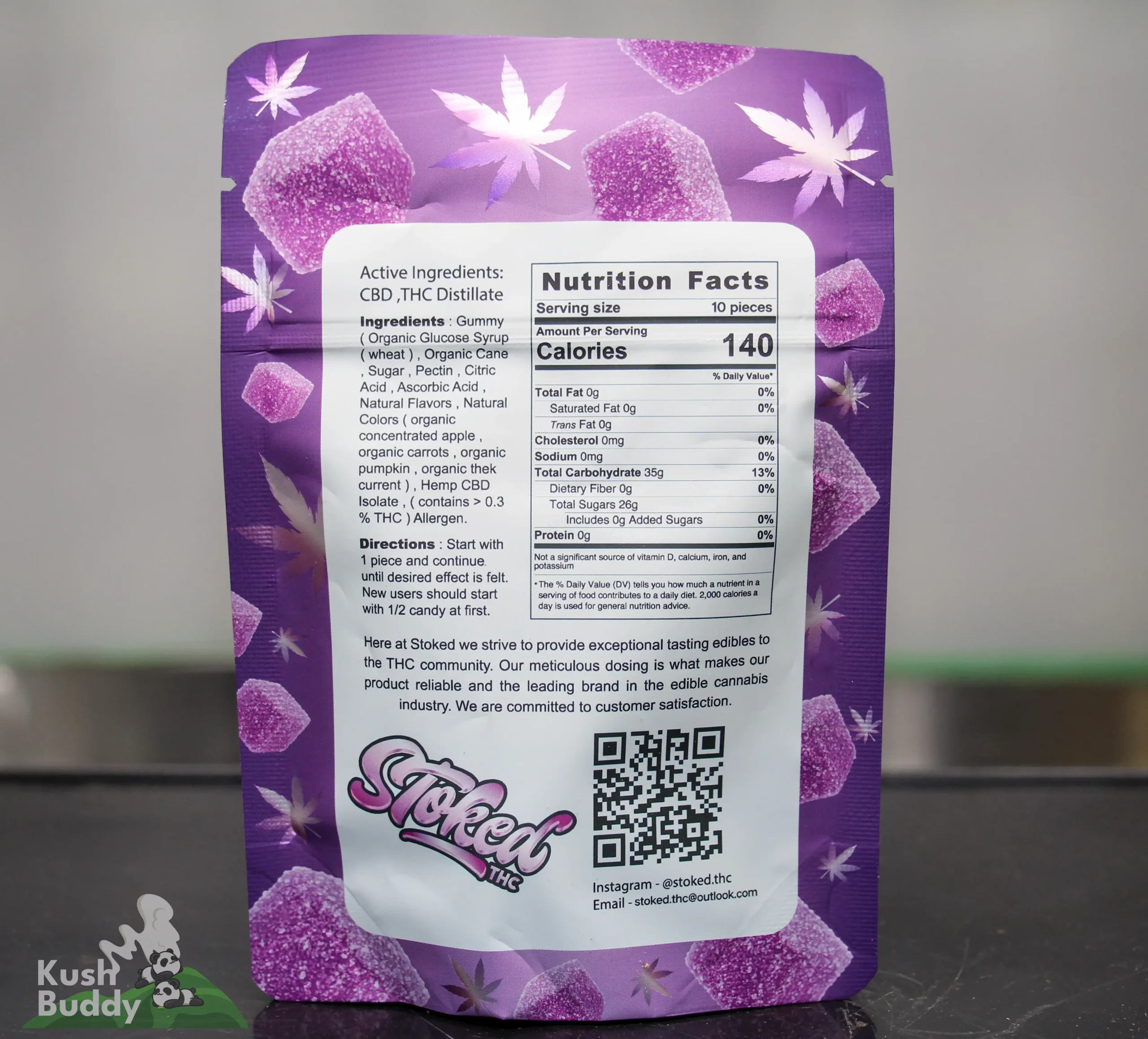 Stoked THC Gummies (3000mg) - Image 2