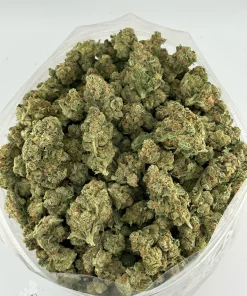 Sour Congo flower photographed together from above